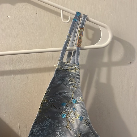 Urban Outfitters Cassie Satin Strappy Mini Dress - Picture 3 of 12